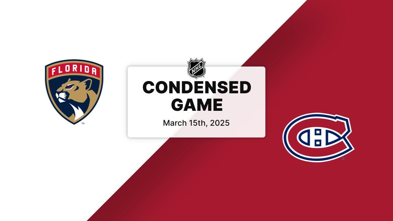 FLA at MTL | Condensed Game | NHL.com