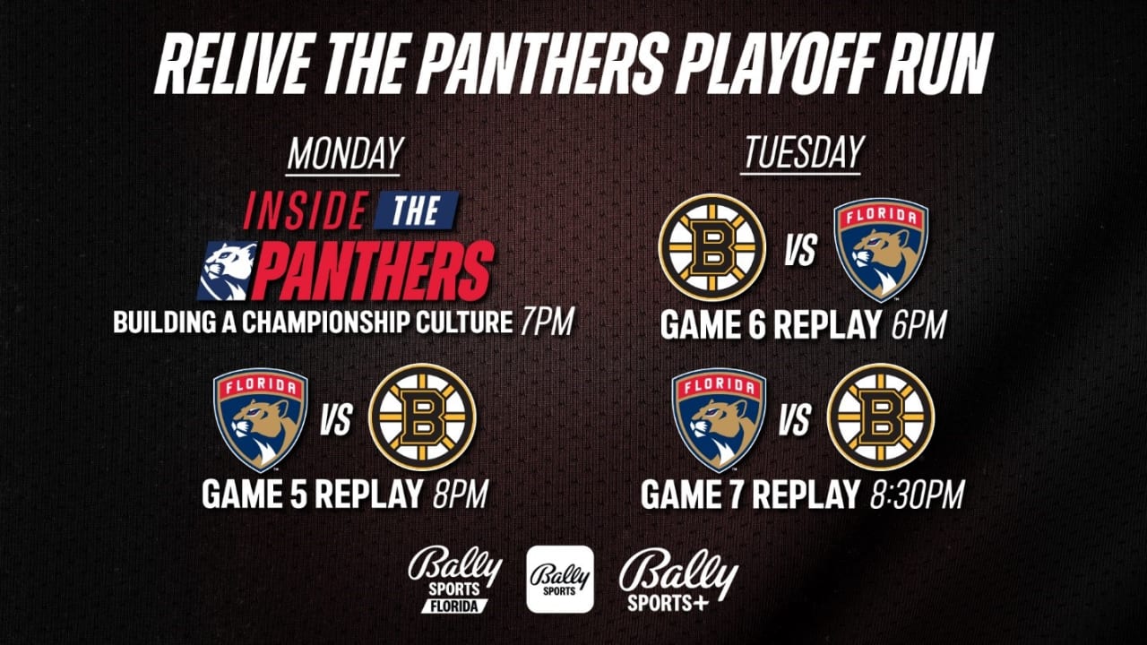 panthers playoff game schedule