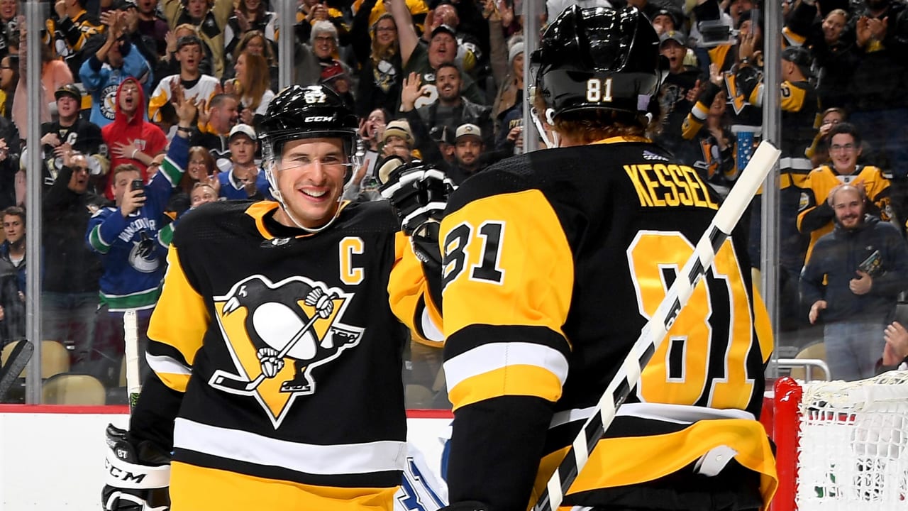 Crosby scores, gets support, Penguins beat Hurricanes 4-2 