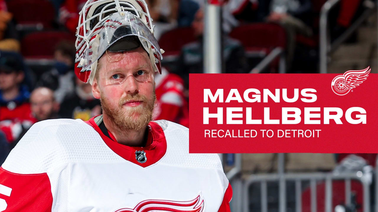 Red Wings assign Magnus Hellberg to Griffins for conditioning :  r/DetroitRedWings