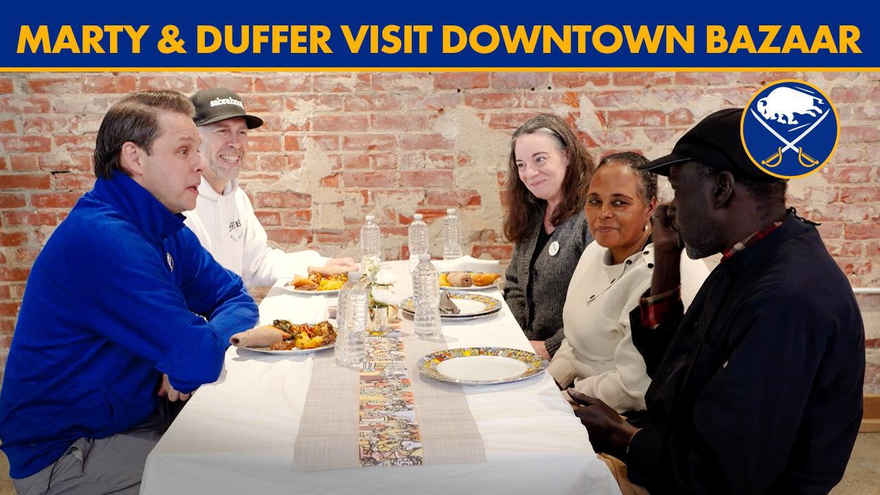 Lunch At The Downtown Bazaar Buffalo Sabres