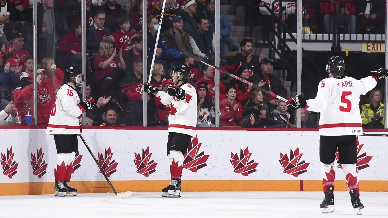 Championnat mondial junior 2023 Jour 4 Canadiens de Montréal