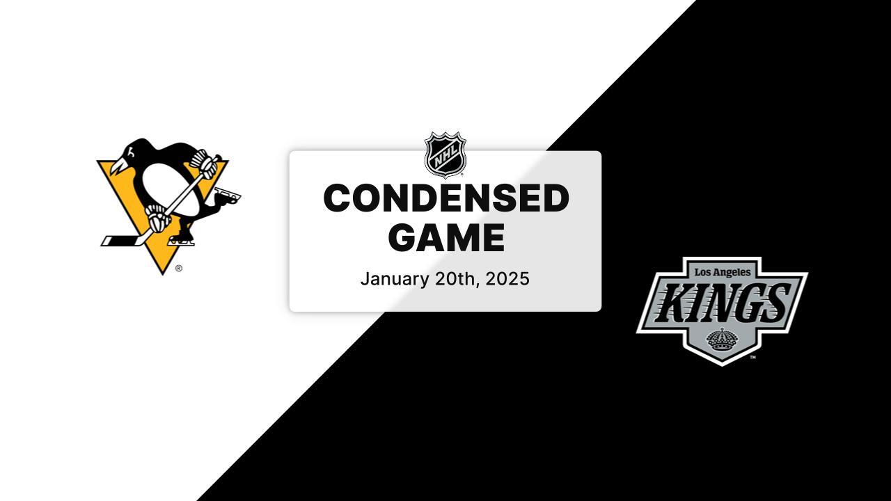 PIT at LAK | Condensed Game | NHL.com