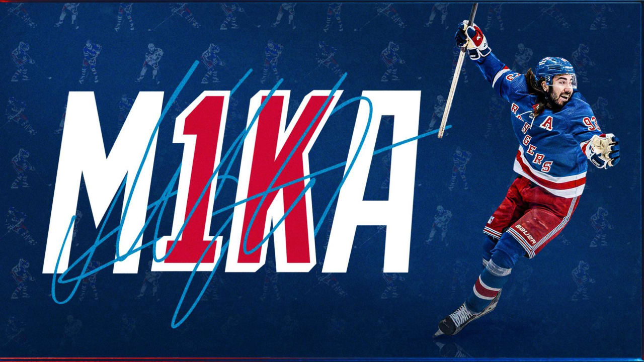 Congratulations, Mika | New York Rangers