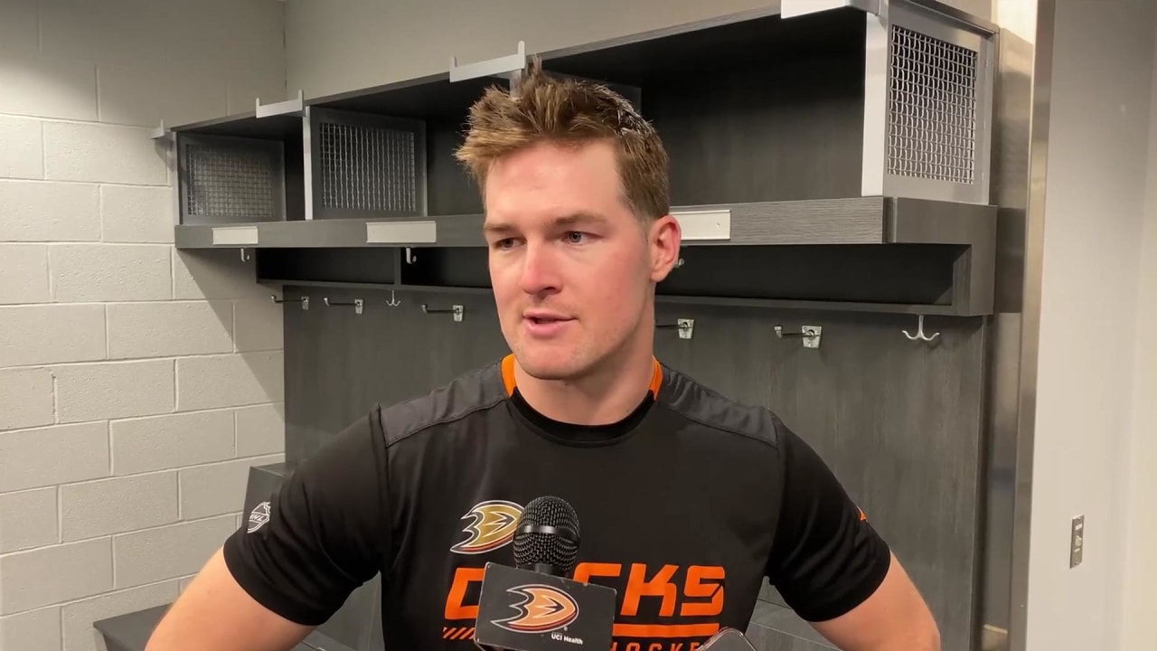 Ross Johnston Postgame 12/13/23 | Anaheim Ducks