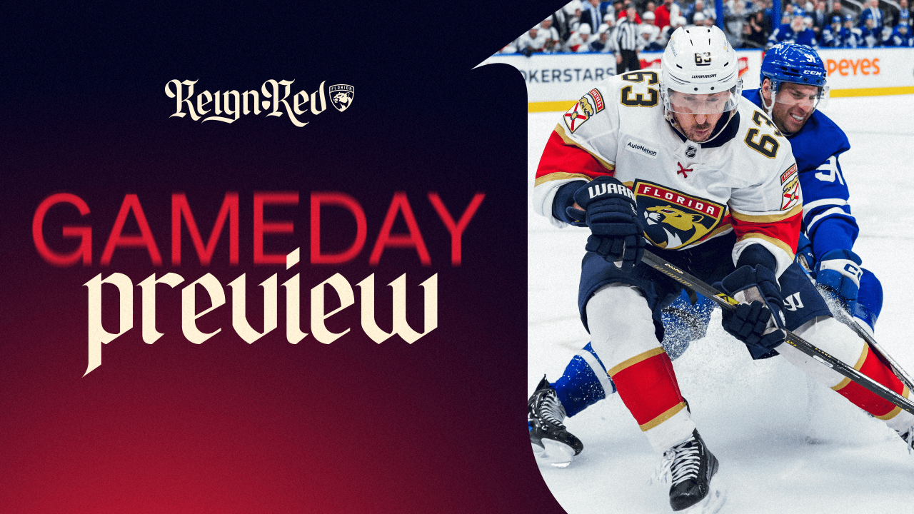 PREVIEW: Panthers hope to ‘relish the opportunity’ in Game 1 vs. Toronto | Florida Panthers