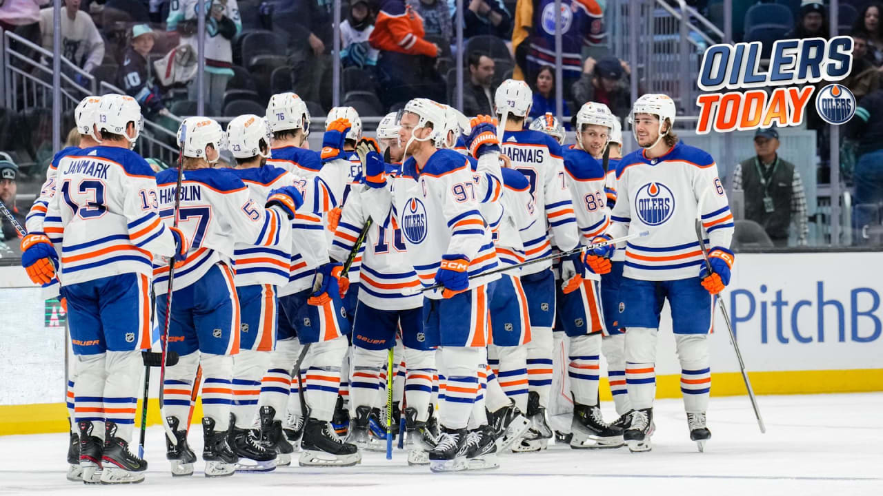 OILERS TODAY PostGame at SEA Oilers d’Edmonton