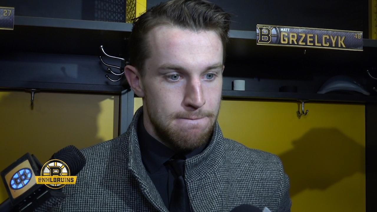 Bruins: Grzelcyk, Wagner, Backes | Boston Bruins