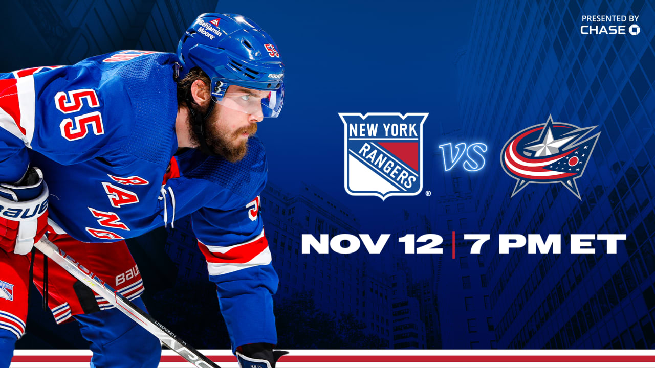 Pregame Notes: Rangers Vs. Blue Jackets | New York Rangers