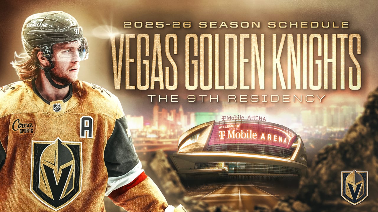 NHL Announces 2025-26 Regular-Season Schedule for Vegas Golden Knights