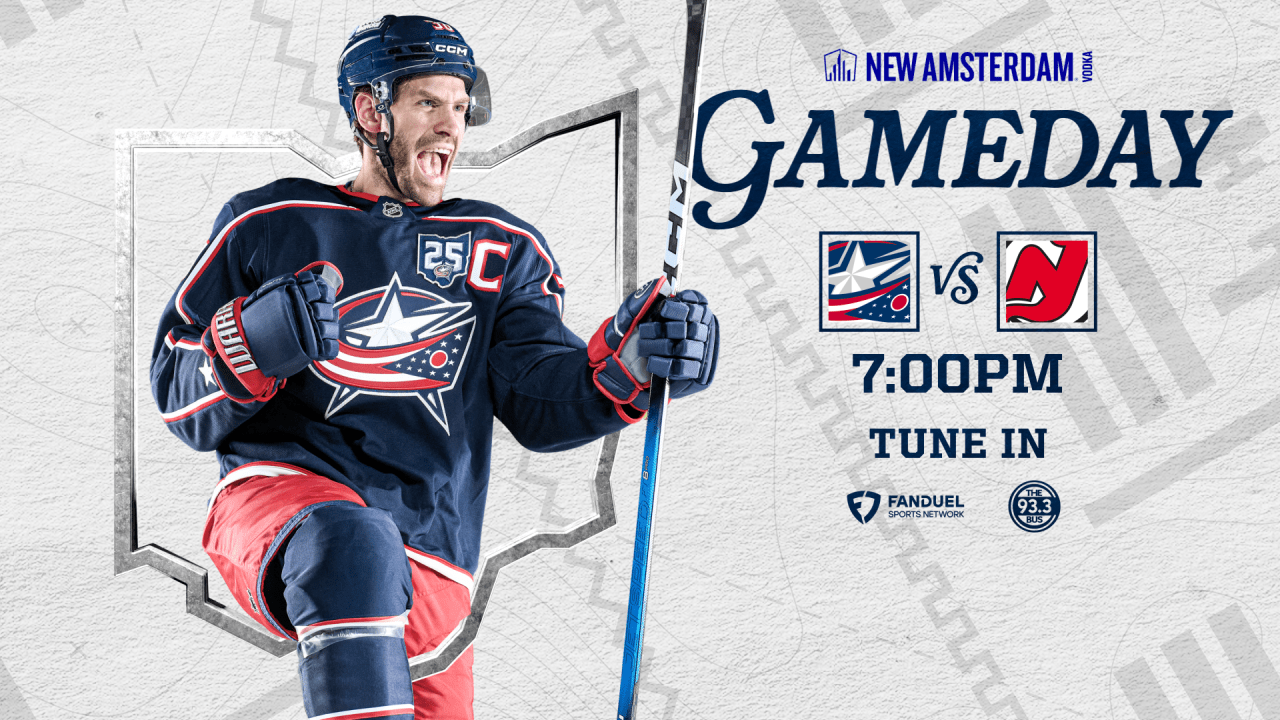 PREVIEW: Blue Jackets finish 2025 by hosting Devils | Columbus