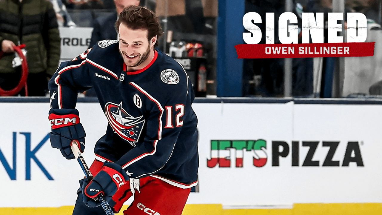 Blue Jackets sign F Owen Sillinger to one-year, two-way contract extension | Columbus Blue Jackets