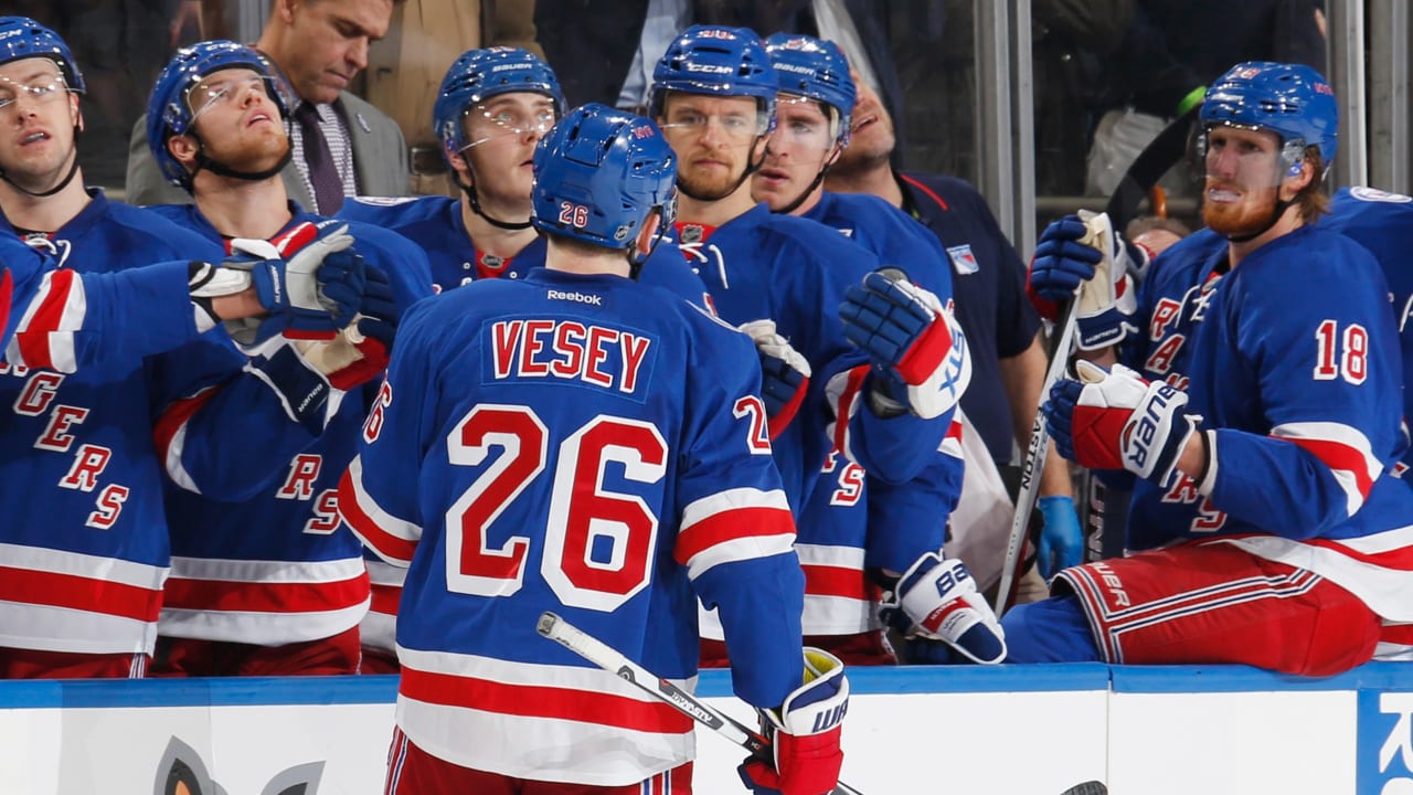 Rangers' Jimmy Vesey is back in playoffs and he's pumped - Newsday