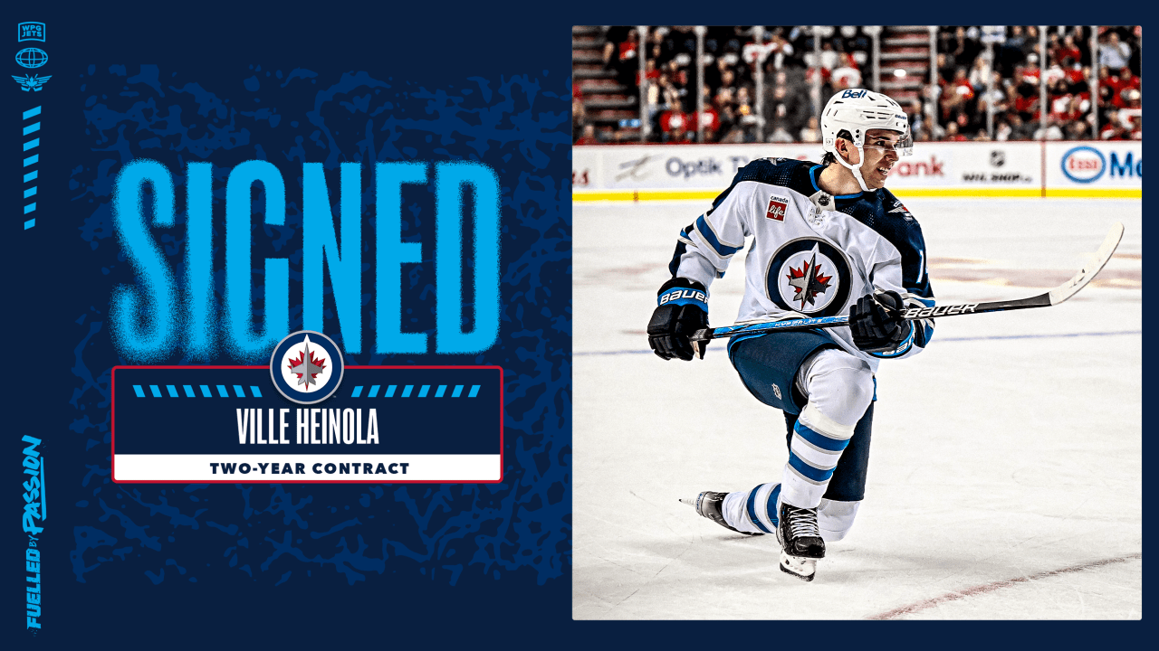 Jets sign Heinola to a two-year contract extension | Winnipeg Jets