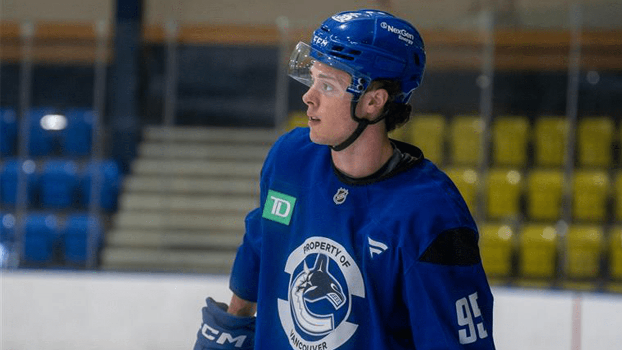 Building Blue: Kieren Dervin Brings Speed and Growth Mindset to Canucks Development Camp | Vancouver Canucks