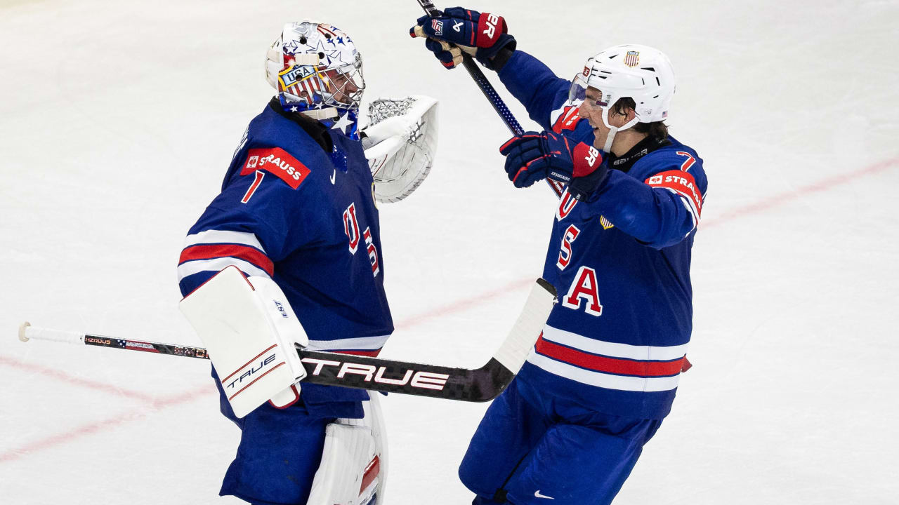 Swayman Helps Lead Team USA to 2025 Worlds Final | Boston Bruins