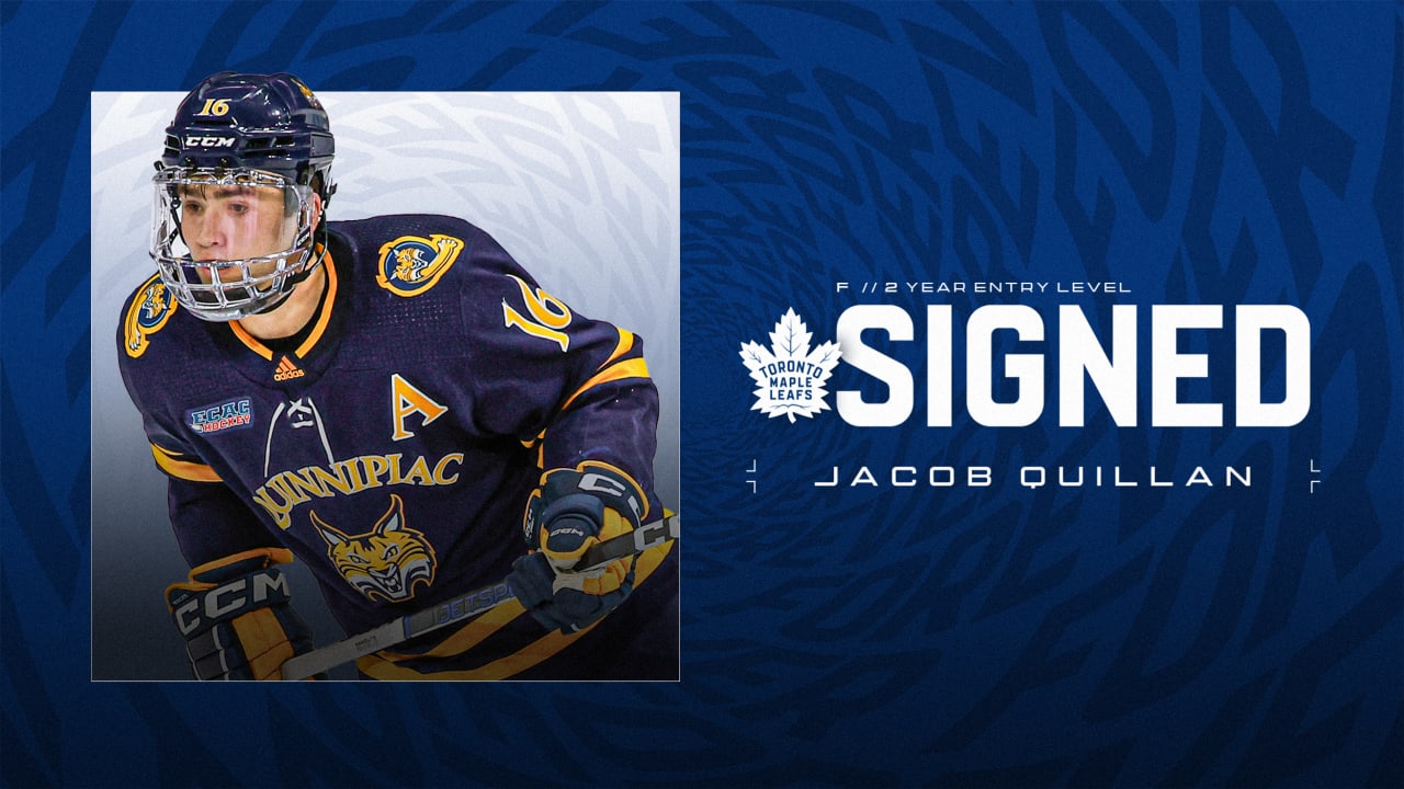 Toronto Maple Leafs Ink Rising Star Jacob Quillan in Lucrative Deal