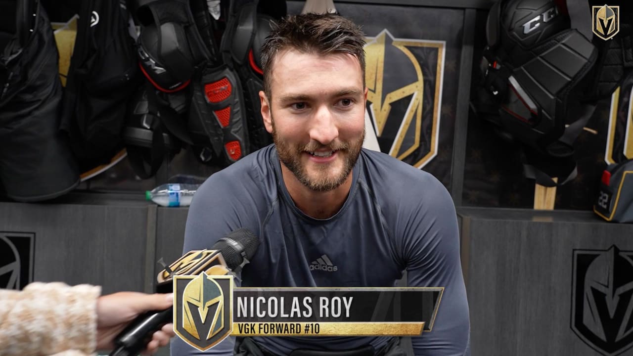 Nicolas Roy Availability 10/2 Vegas Golden Knights