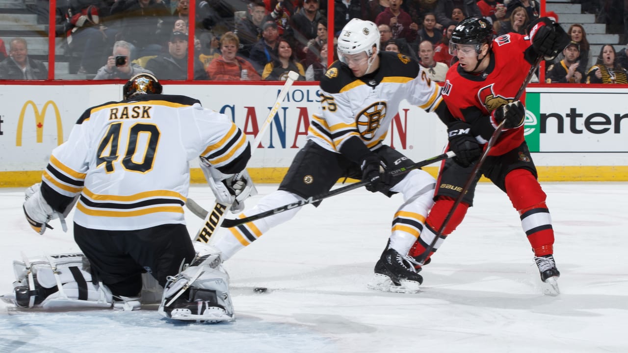 Rask, Bruins have one final strong December effort in win vs. Senators