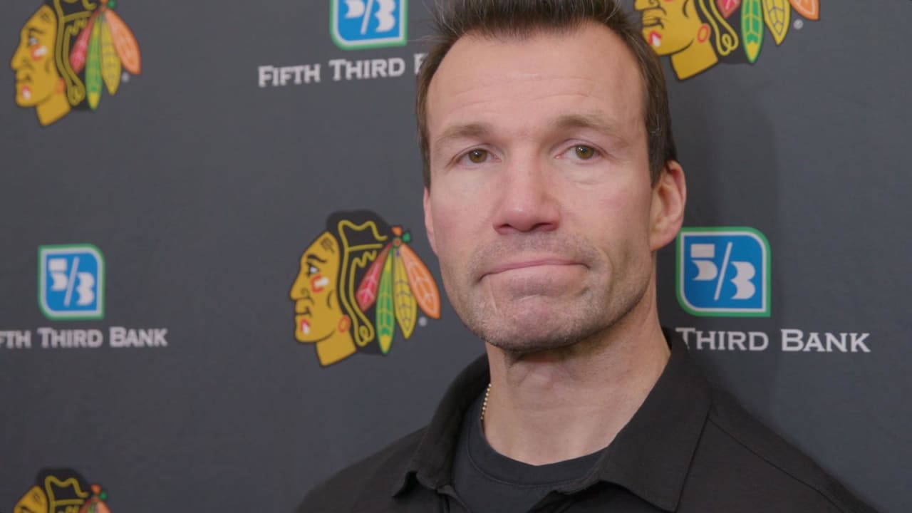 Richardson on Practice, Roster | Chicago Blackhawks