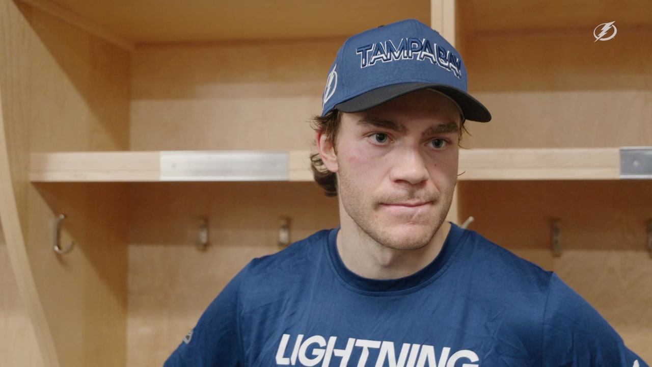 Brayden Point Postgame 12.16.23 Tampa Bay Lightning