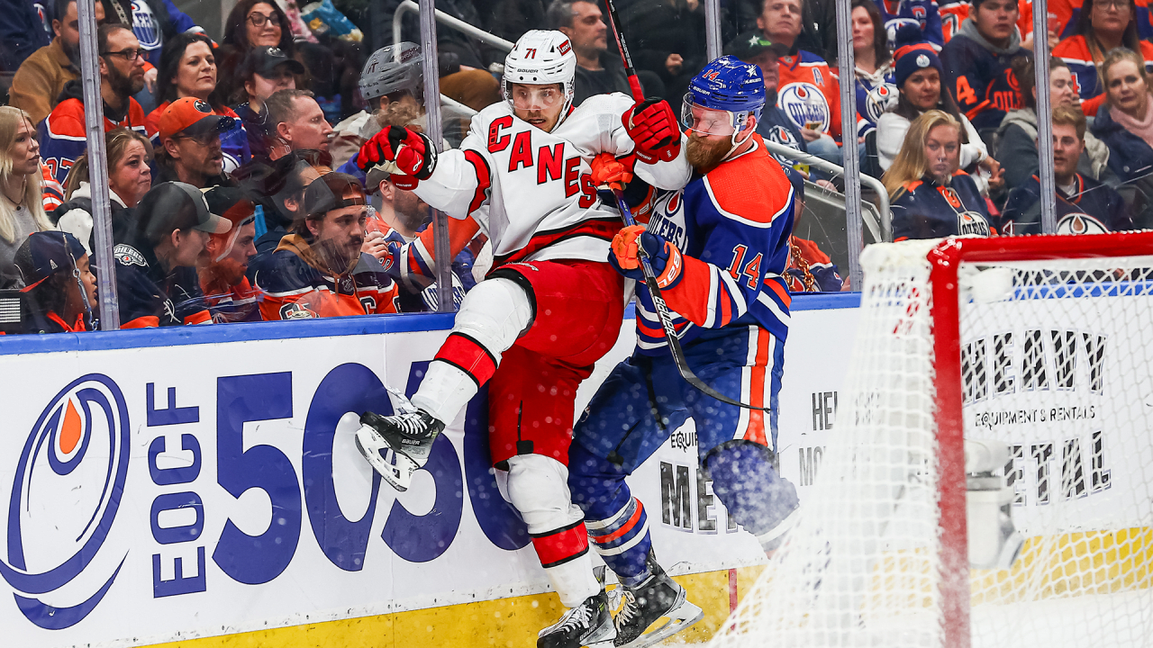 'Brutal Start' Sinks Canes In Edmonton Carolina Hurricanes