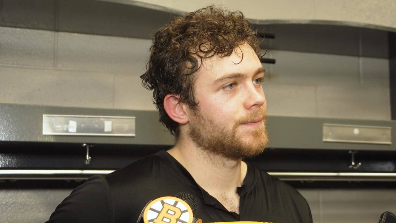 Locker Room Raw: Johnny Beecher | Boston Bruins