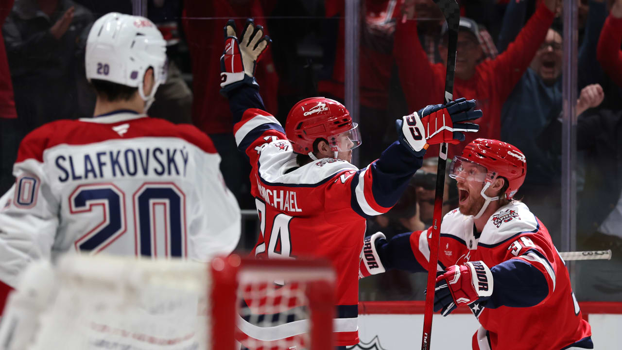 Frank scores twice in 3rd, Capitals complete comeback against Canadiens in OT | NHL.com