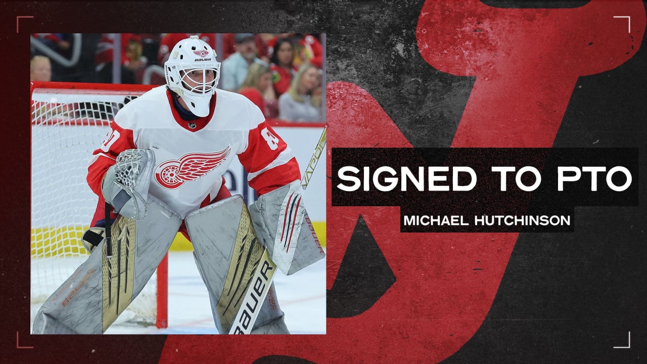 Hutchinson Signs PTO with Devils | RELEASE | New Jersey Devils