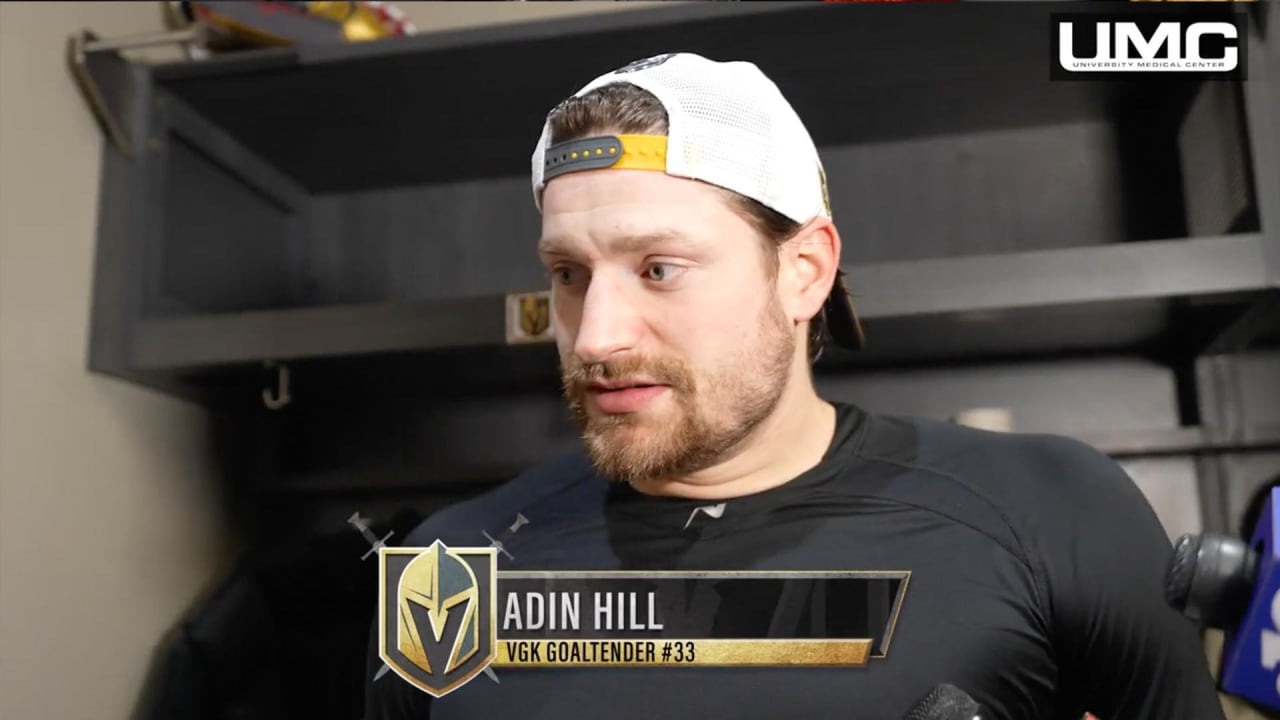 Adin Hill Postgame 10/30 | Vegas Golden Knights