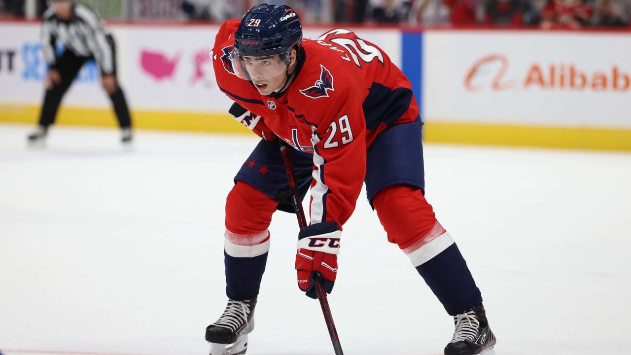 Casquette Officielle Washington Capitals LNH - Rouge, Taille Unique, Unisexe Adulte, Avec Broderie Alex Ovechkin