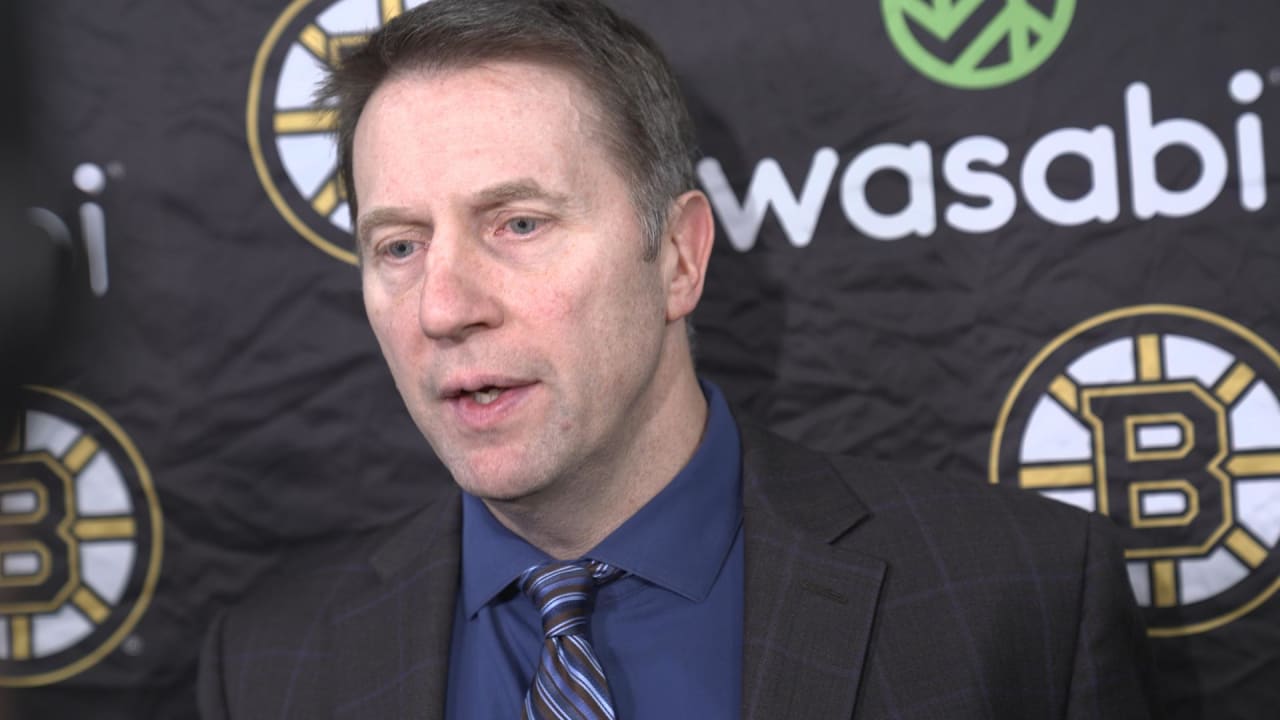 Press Room: Joe Sacco | Boston Bruins