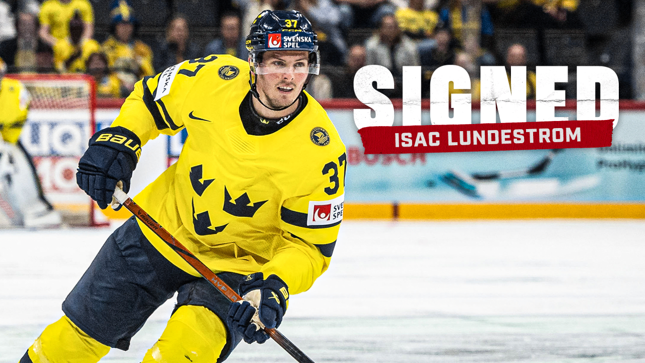 Blue Jackets sign C Isac Lundestrom to two-year contract | Columbus Blue Jackets