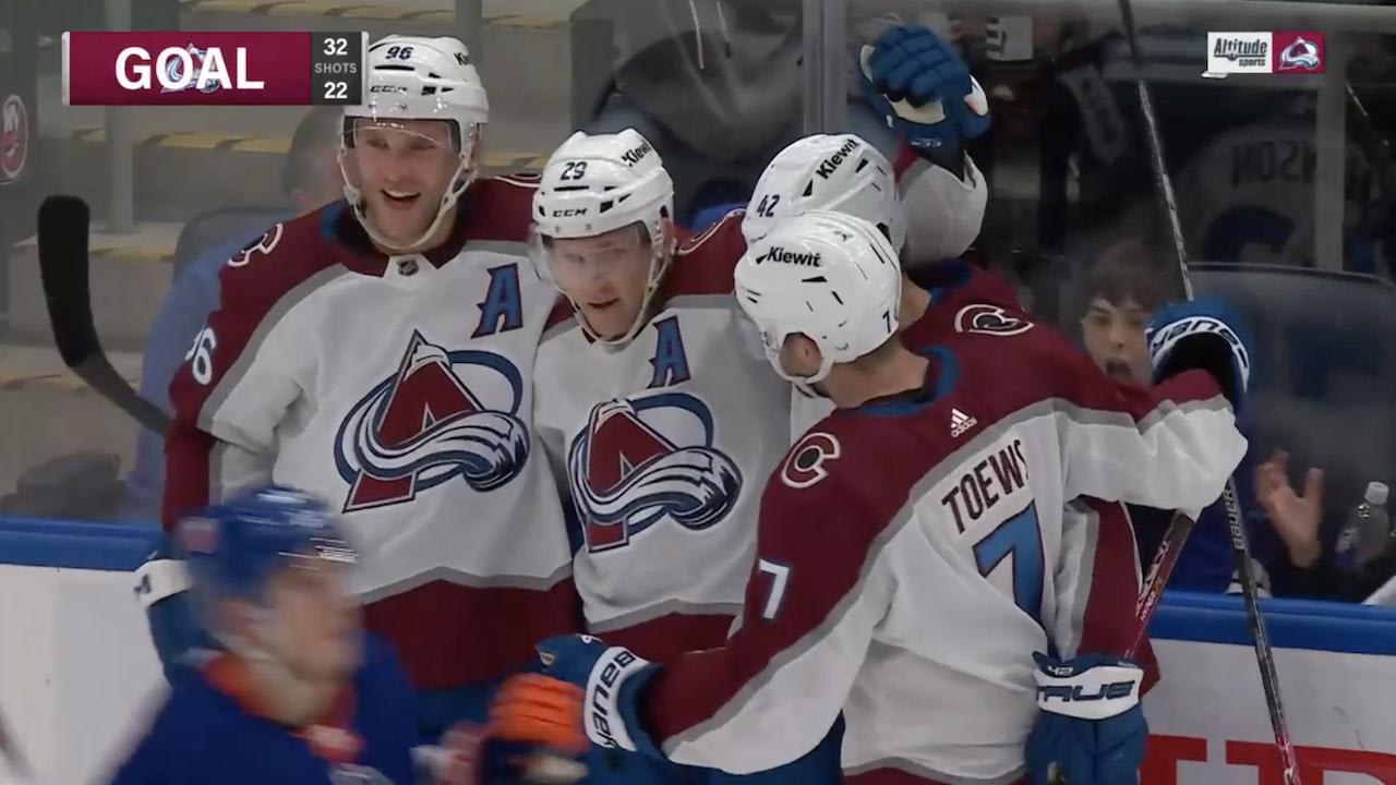 Avs score 2 goals in 13 seconds | NHL.com