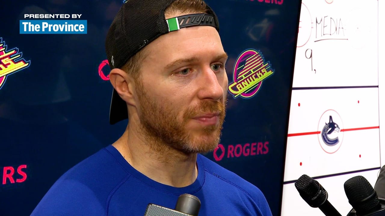 POSTGAME | Cole vs. CBJ | Vancouver Canucks