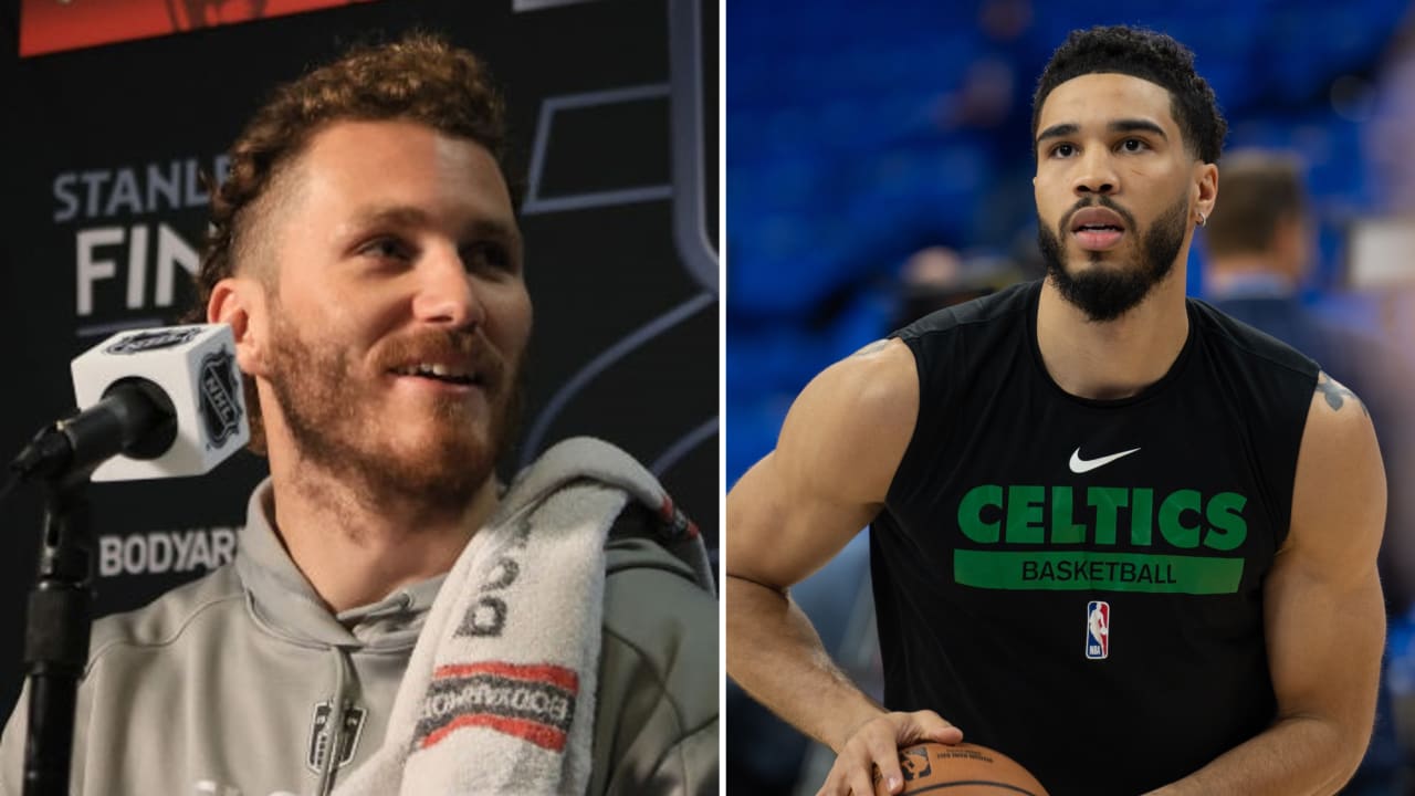 Tkachuk pulling for old high school classmate Tatum, Celtics in NBA Finals | NHL.com