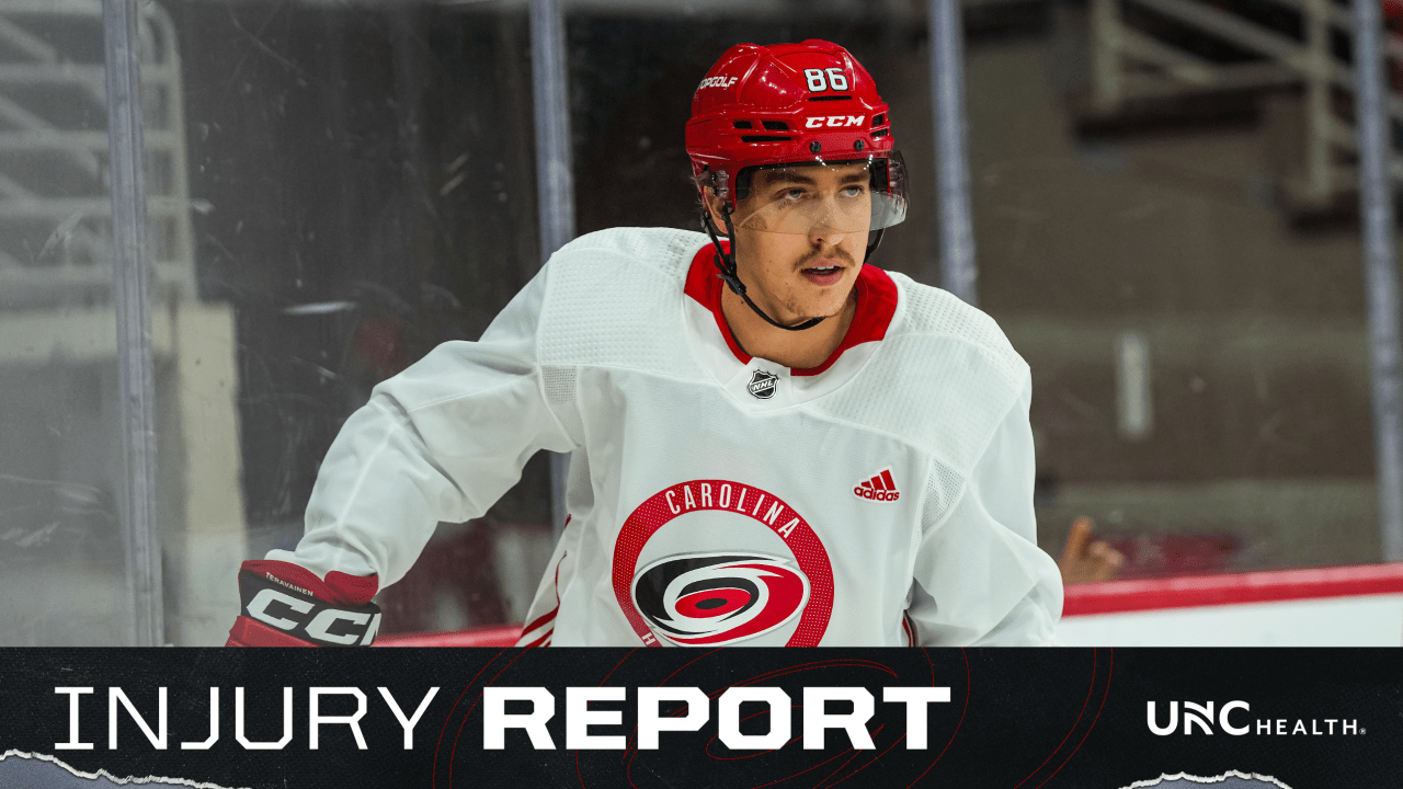 Injury Report Teravainen Moving Closer To His Return Carolina Hurricanes