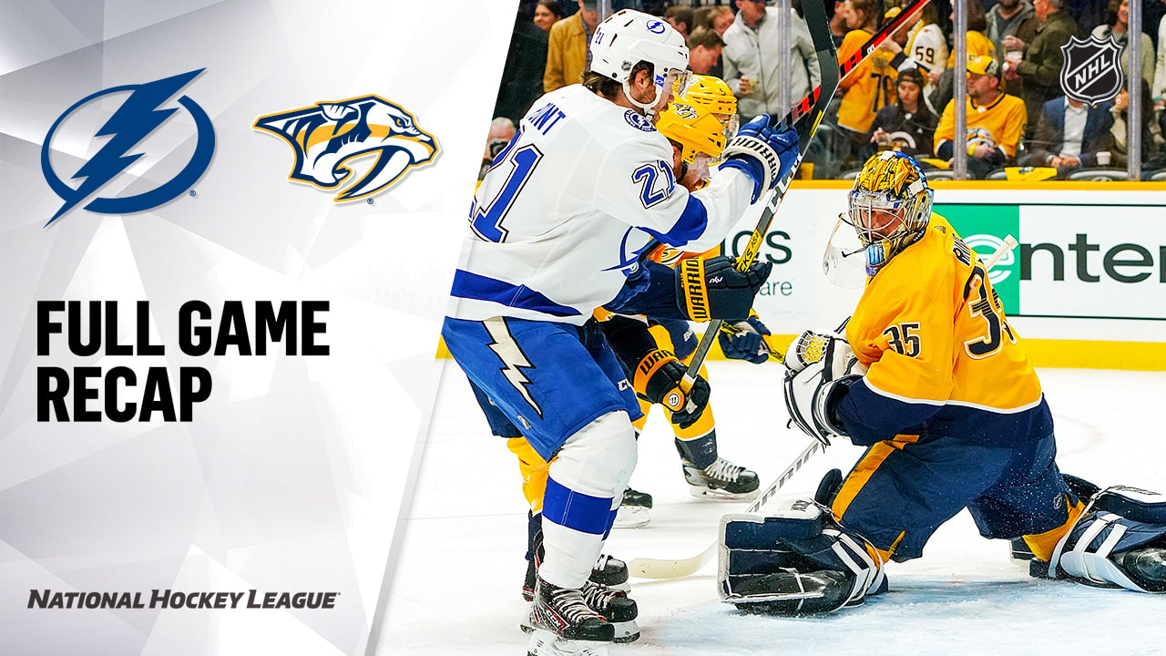 Recap: TBL 3, NSH 2 - OT | Nashville Predators