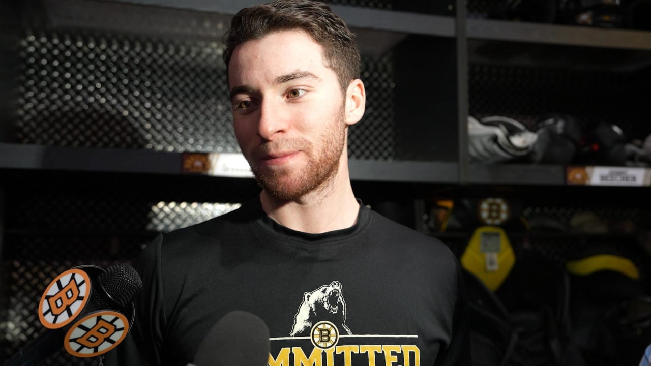 Locker Room Raw: Jeremy Swayman | Boston Bruins