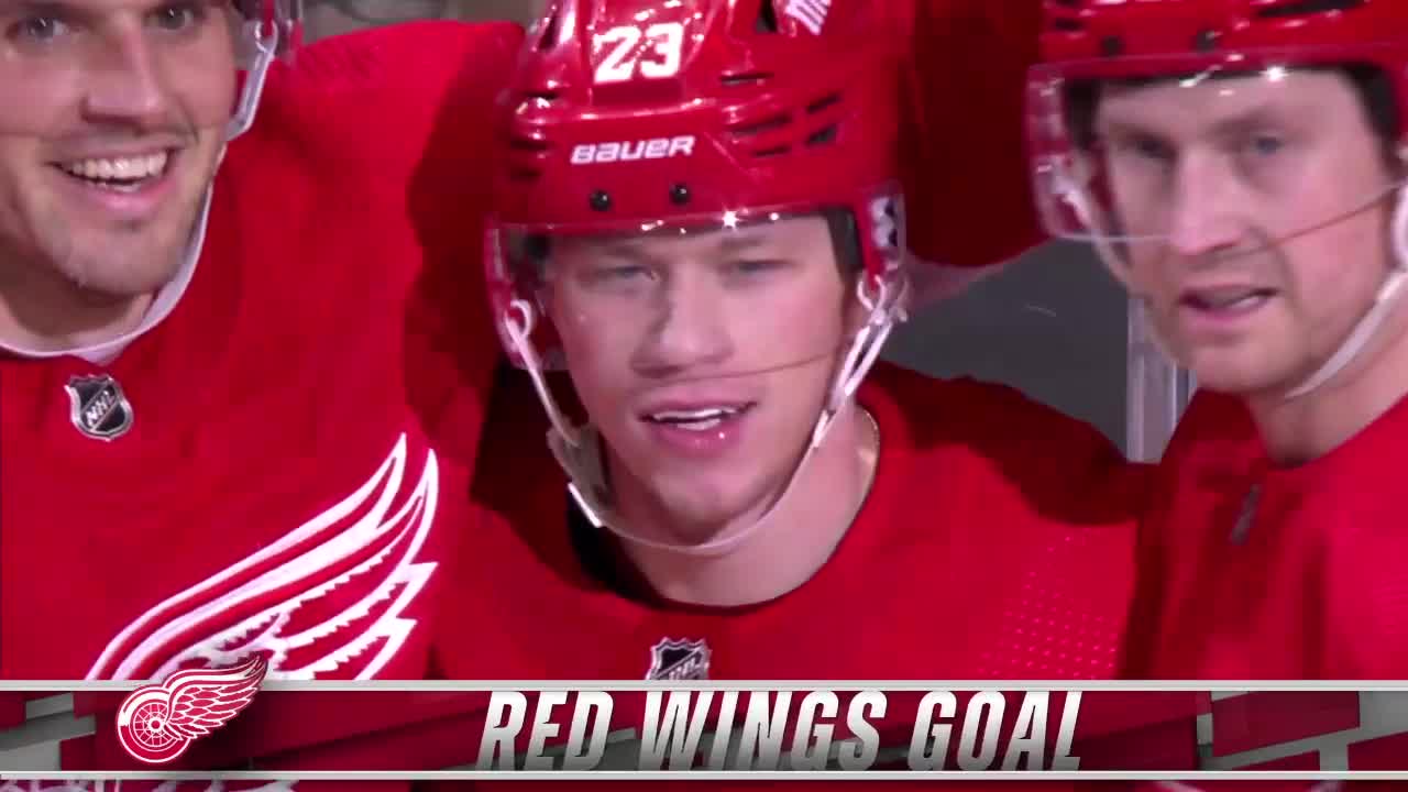 SJS@DET: Raymond scores goal against Mackenzie Blackwood | NHL.com