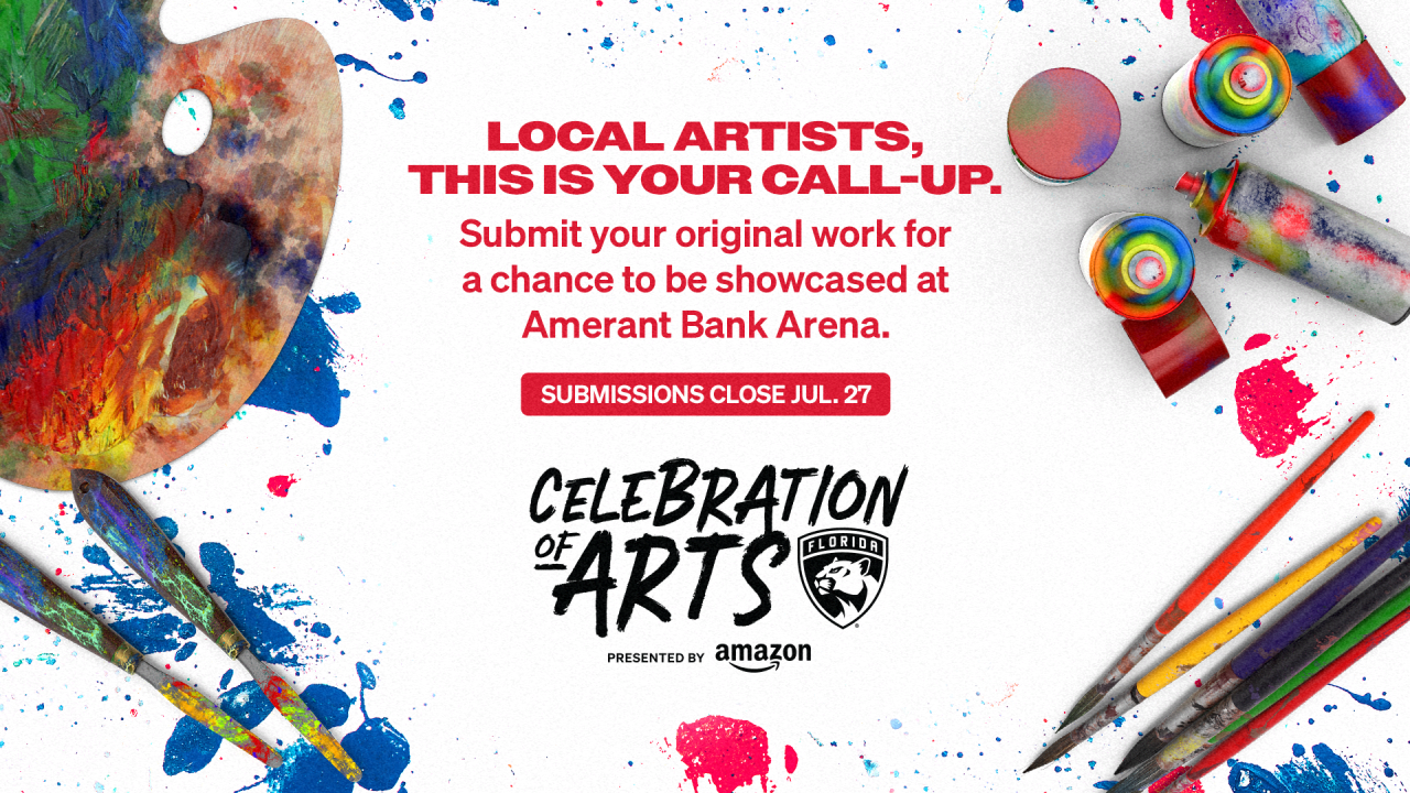 Florida Panthers & Amazon Launch Second Season of ‘Celebration of Arts’ Program