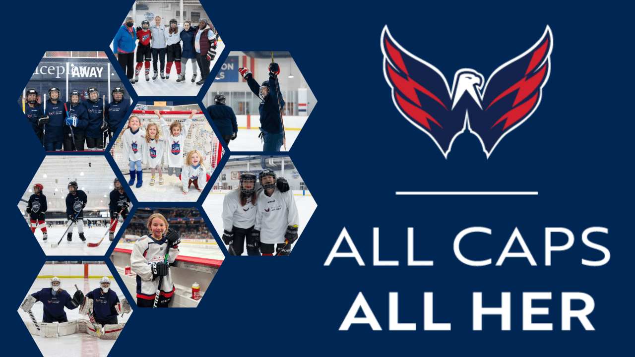 Capitals launch ALL CAPS ALL HER for female hockey