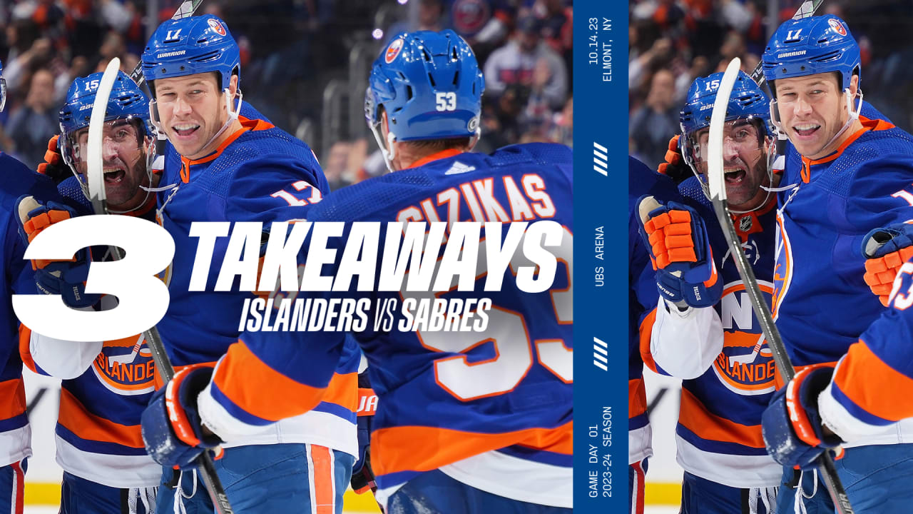 Home at last: Islanders play opener at new UBS Arena