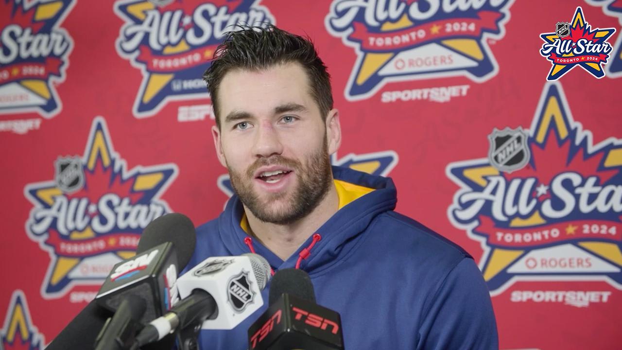 Tom Wilson After AllStar Game Washington Capitals