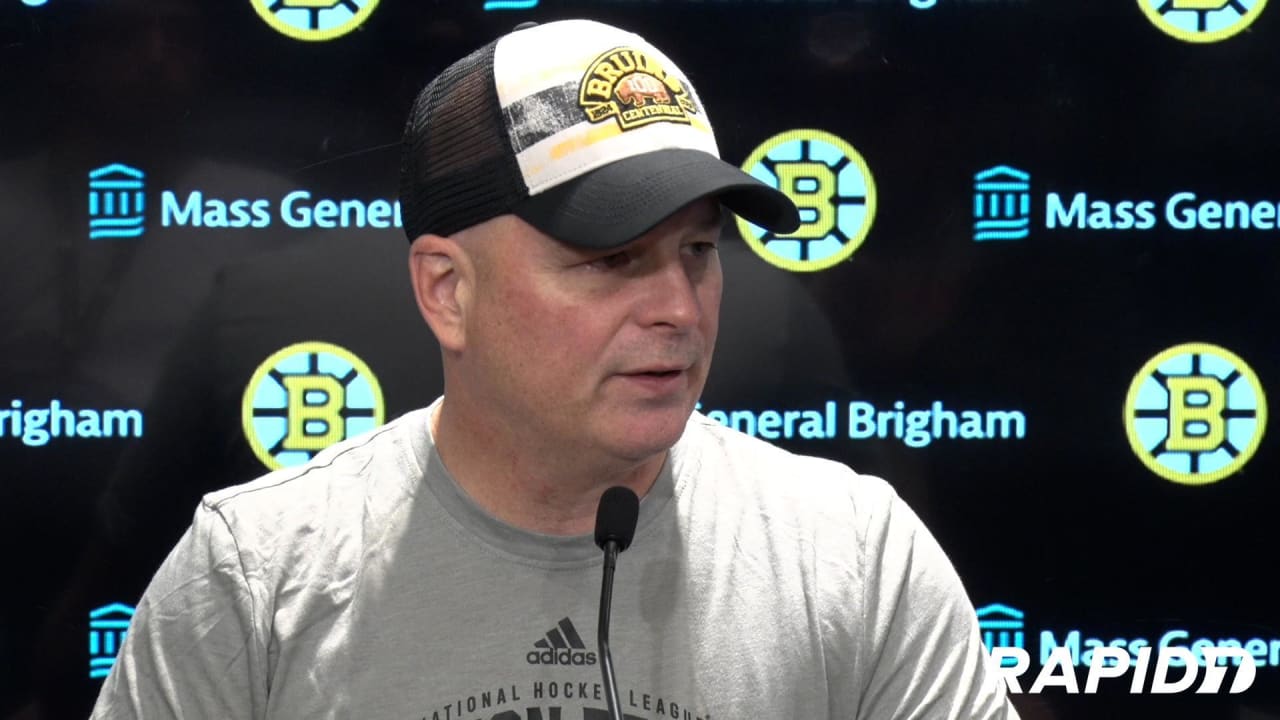 Press Room: Jim Montgomery | Boston Bruins