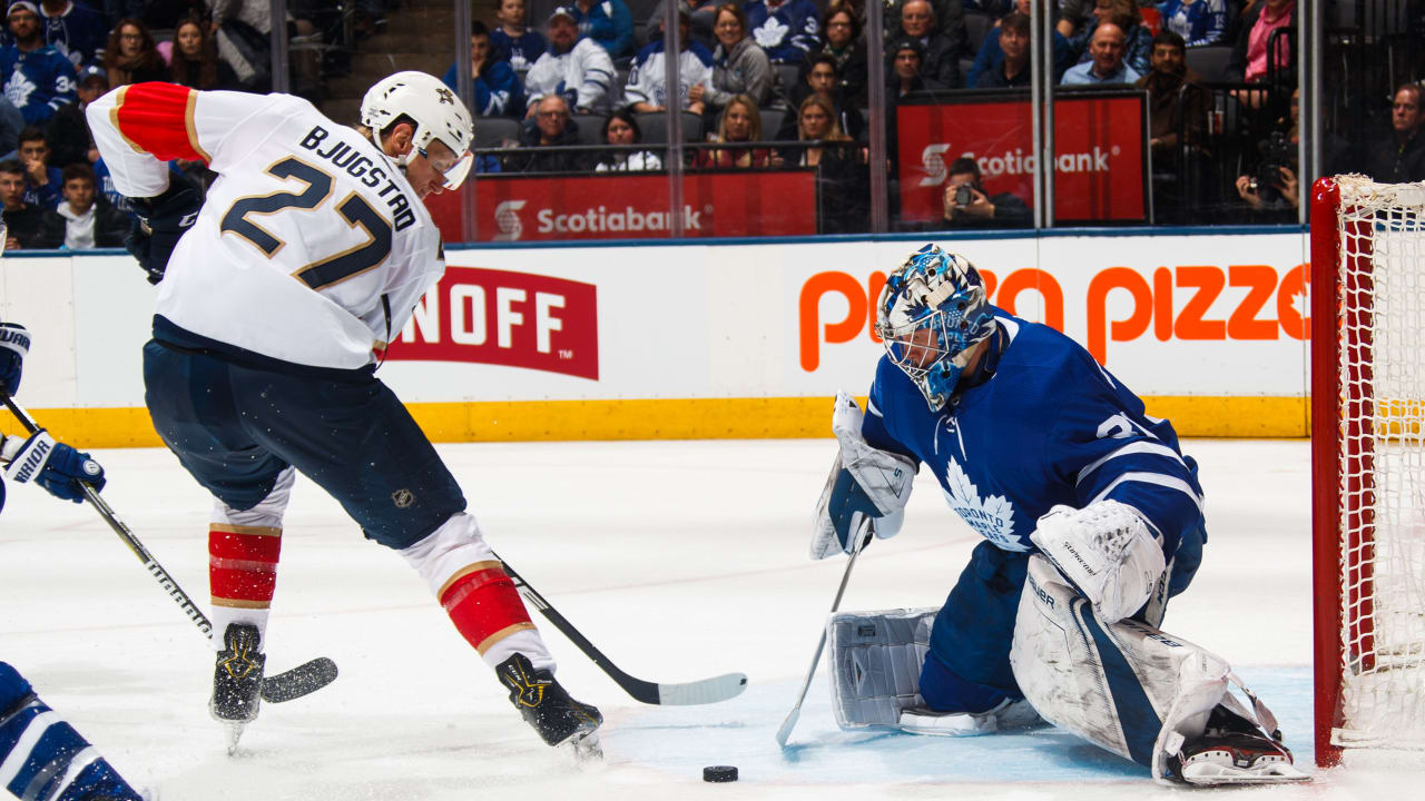 Andersen Maple Leafs Shut Out Panthers With One Goal 2077