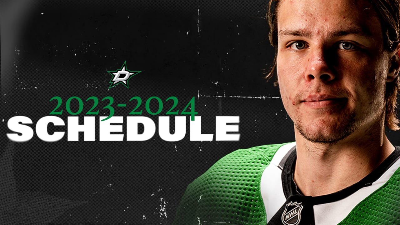 Stars announce 202324 regularseason schedule Dallas Stars