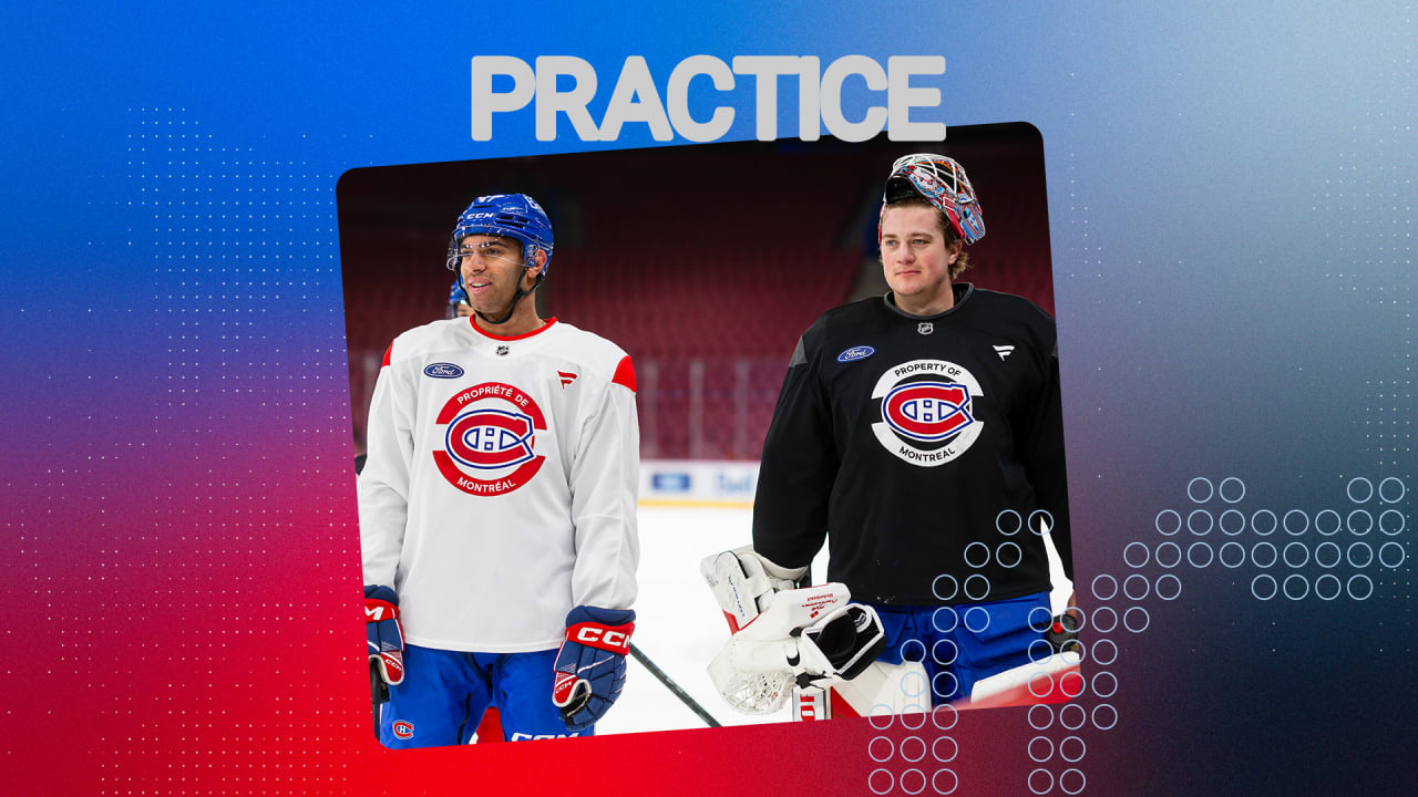 Lines and defense pairings at practice – Mar. 17 | Montréal Canadiens