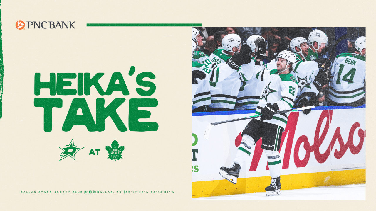 Heika’s Take: Stars mount another furious comeback, rally to beat Maple Leafs
