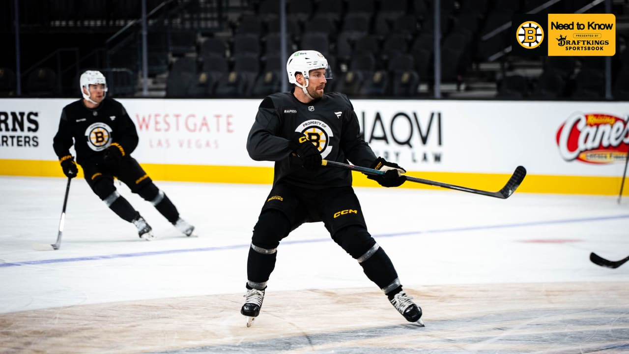 Need to Know: Bruins at Golden Knights  | Boston Bruins